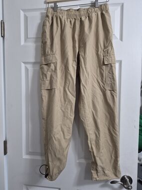 Nike Beige Cargo Jogger Track Pants